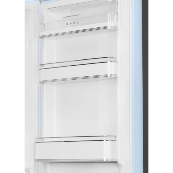 Smeg FAB32RPB5UK 60cm 50s Style  Fridge Freezer Right Hand Hinge In Pastel Blue_insidedoor