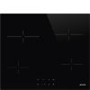 Smeg SE264TD1 60cm 4 Zone Straight Edge Glass Ceramic Hob with Touch main