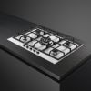 Smeg PX375 73cm Classic Gas Hob Stainless Steel counter 3