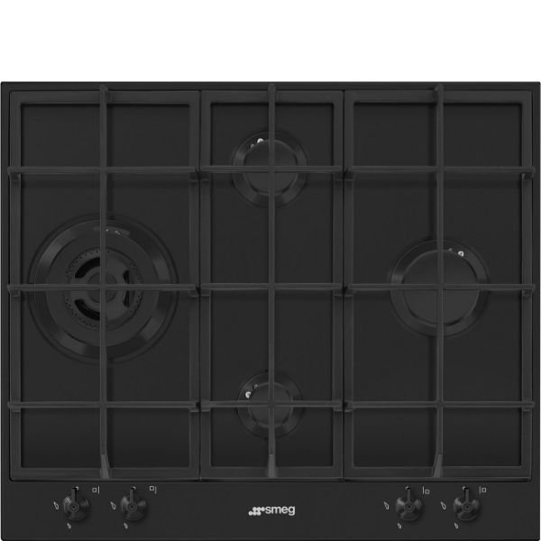 Smeg PX364LMB 60cm Classic Gas Hob Matte Black main