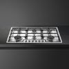 Smeg PGF962 90cm Classic Gas Hob Stainless Steel counter
