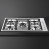 Smeg PGF95-4 87cm Classic Gas Hob Stainless Steel counter 2