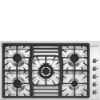 Smeg PGF95-4 87cm Classic Gas Hob Stainless Steel main