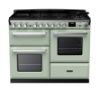 Rangemaster 15153 Estel Deluxe 110 Dual Fuel Range Cooker with Proving Drawer in Mint with Chrome Trim - ESDLO110DFPMNT/CM1_main
