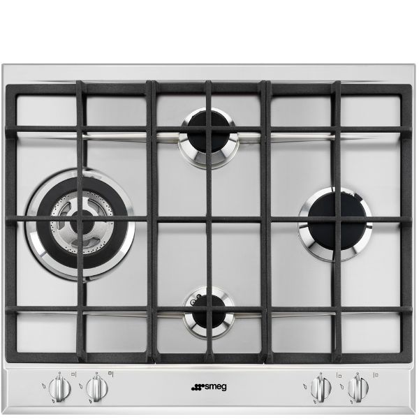Smeg P261XGH 60cm Cucina Gas Hob Stainless Steel main