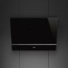 Smeg KV28N 80cm Angled Chimney Hood Black main 3