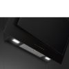 Smeg KV194B3 90cm Linea Angled Chimney Auto-Vent 2.0 Hood Midnight Black under