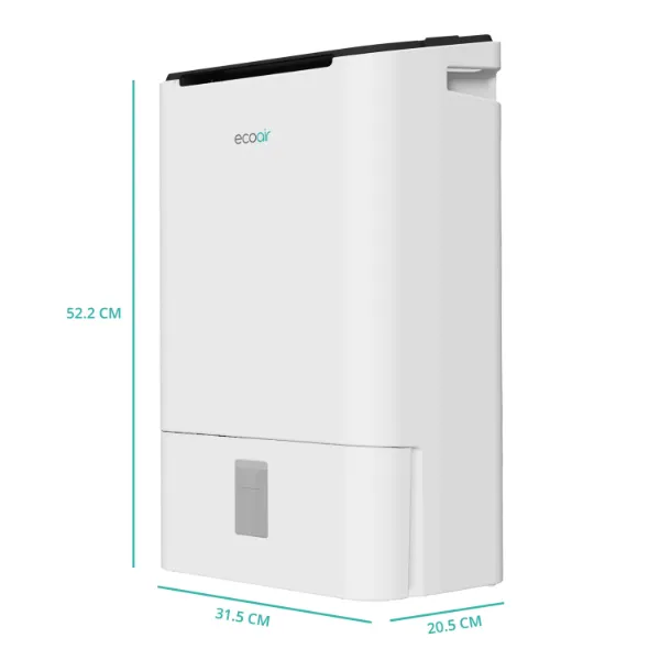 EcoAir DD2 SIMPLE Desiccant Dehumidifier_dimensions