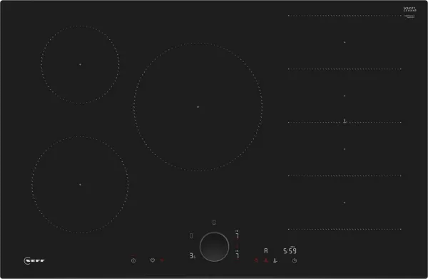 Neff T68FHV4L0KIT 80.2cm Flex Induction with Pan Set - Black_main