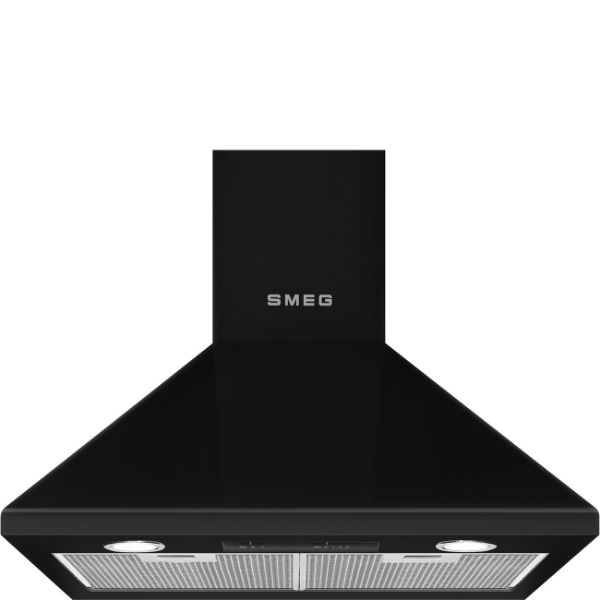 Smeg KSED65NEE 60cm Chimney Hood Black main