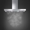 Smeg KS110XE 110cm Symphony Chimney Hood Stainless Steel demo