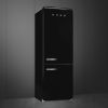Smeg FAB38RBL5 70cm 50s Style Fridge Freezer Right Hand Hinge In Black_side