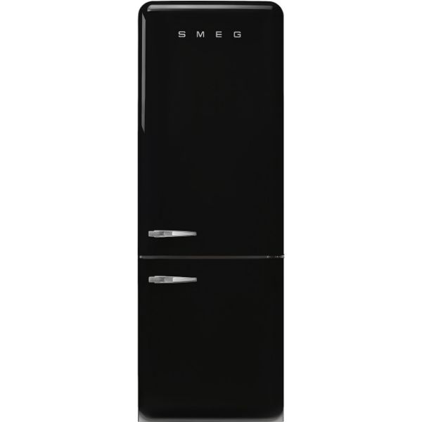 Smeg FAB38RBL5 70cm 50s Style Fridge Freezer Right Hand Hinge In Black_main