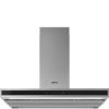 Smeg KLTI9L4X 90cm Alta Island Auto-Vent 2.0 Hood Stainless Steel 