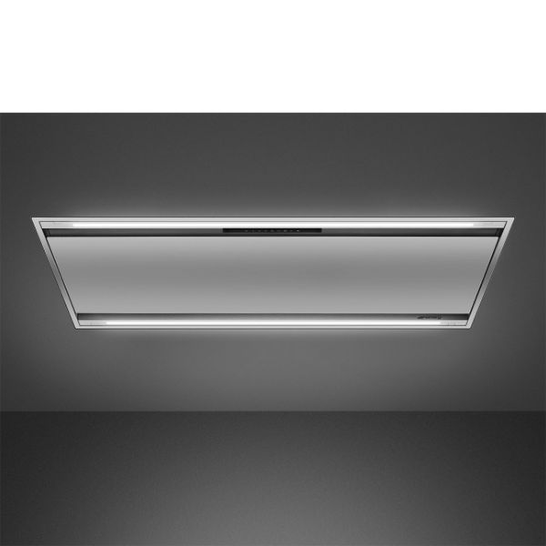 Smeg KLT12L4X 120cm Alta Ceiling Auto-Vent 2.0 Hood Stainless Steel 