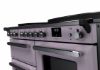 Rangemaster 17869 Estel Deluxe 110 Induction Range Cooker with Proving Drawer in Heather with Chrome Trim - ESDLO110EIPHTH/CM1_controls