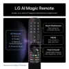 LG OLED55G54LW.AEK OLED evo AI G5 55" 4K Smart TV_remote