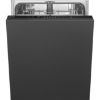 Smeg DI262D 60cm Fully Integrated Dishwasher in black _ standard view