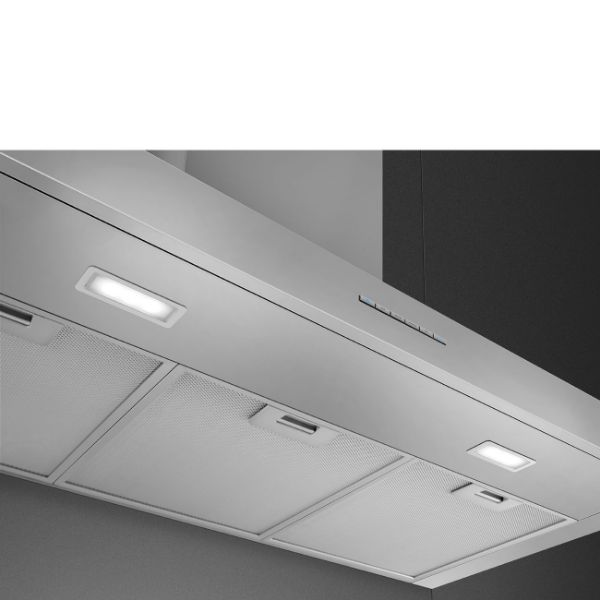 Smeg KBT900XE 90cm Chimney Hood Stainless Steel under