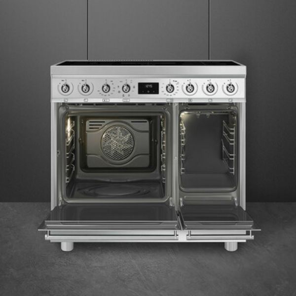 Smeg C92IMX2 Symphony Classic Full Electric Cooker with Induction Hob_inside
