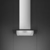 Smeg KBT600VE 60cm Chimney Hood Stainless Steel & Glass main 2