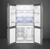 Smeg FQ60XDE 92cm Four Door Fridge Freezer Stainless Steel Effect open