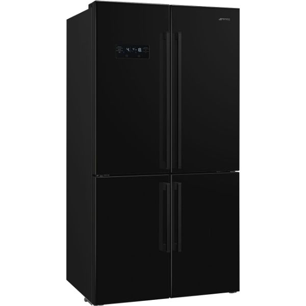 Smeg FQ60NDE 92cm Four Door Fridge Freezer Black main