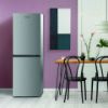 Montpellier MNF167ES 55cm No Frost  Fridge Freezer in Silver_room view