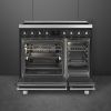 Smeg C92IPMB2 Symphony Classic Full Electric Cooker with Induction Hob_open