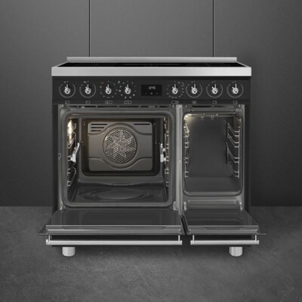 Smeg C92IPMB2 Symphony Classic Full Electric Cooker with Induction Hob_fan