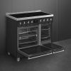 Smeg C92IPMB2 Symphony Classic Full Electric Cooker with Induction Hob_side open