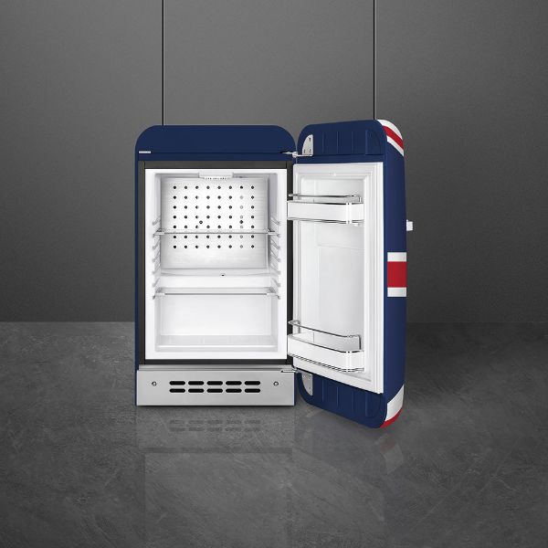 Smeg FAB5RDUJ5 40cm 50s Style Minibar Right Hand Hinge In Union Jack_inside