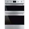 Smeg DOSF6300X Classic Double Oven In Stainless Steel _ front view