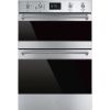 Smeg DOSF6390X Classic Double Oven In Stainless Steel_ front view