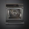 SOP6604S2PNR 60cm Dolce Stil Novo Pyrolytic SteamOne Oven Copper Trim open