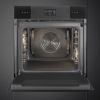 SOP6102S2PB3 60cm Linea Pyrolytic SteamOne Oven Pure Black open 2