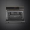SO4604S4PNR 45cm Dolce Stil Novo Steam100 Pro Oven Copper Trim open