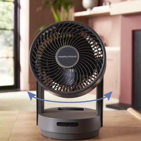 Morphy Richards 820002 Cooling Desk Fan - Grey_airflow