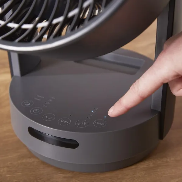 Morphy Richards 820002 Cooling Desk Fan - Grey_controls