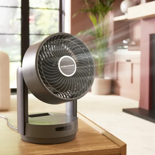 Morphy Richards 820002 Cooling Desk Fan - Grey_air