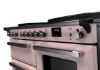 Rangemaster 15203 Estel Deluxe 110 Induction Range Cooker with Proving Drawer in Pale Pink with Chrome Trim - ESDLO110EIPPPK/CM1_controls