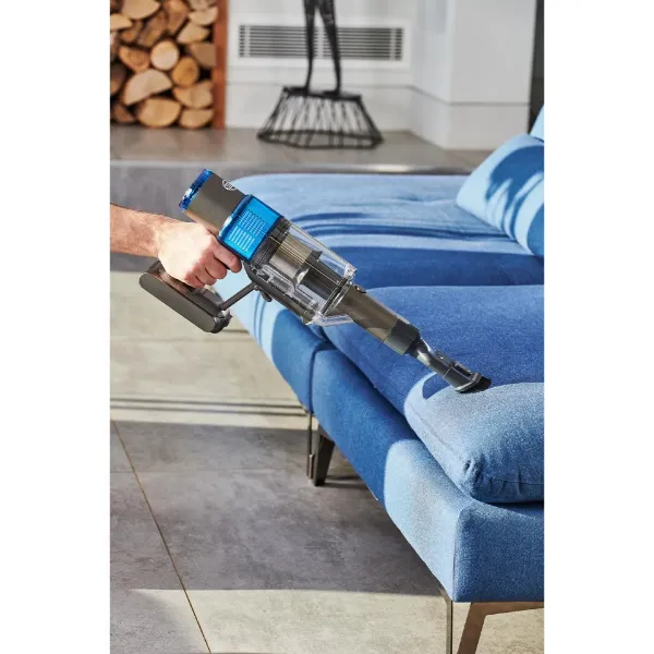 Sebo 95001GB Balance A1 Cordless Stick Vacuum - 48 Minutes Run Time - Basalt Grey/Blue_handheld 1