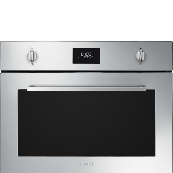 Smeg SO4401M1X 45cm Cucina Combi Microwave in Stainless Steel