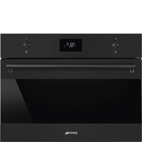 Smeg SO4301M1N 45cm Classic Combi Microwave Matte Black main