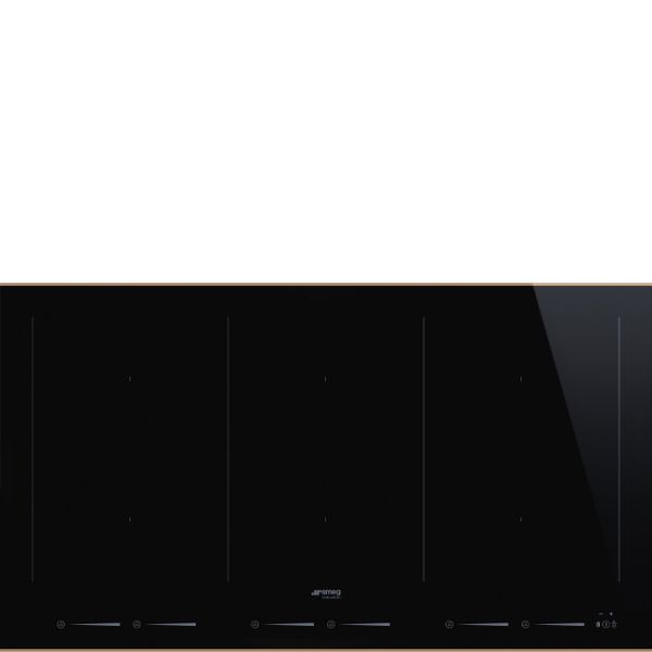 Smeg SIM6964R 90cm Dolce Stil Novo Induction Hob with Copper Trim main