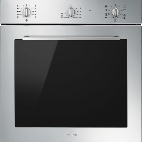 Smeg SF64M3TVX 60cm Cucina Single Oven in Stainless Steel 
