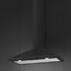 Smeg KSED95MBL 90cm Chimney Hood Matte Black main 2