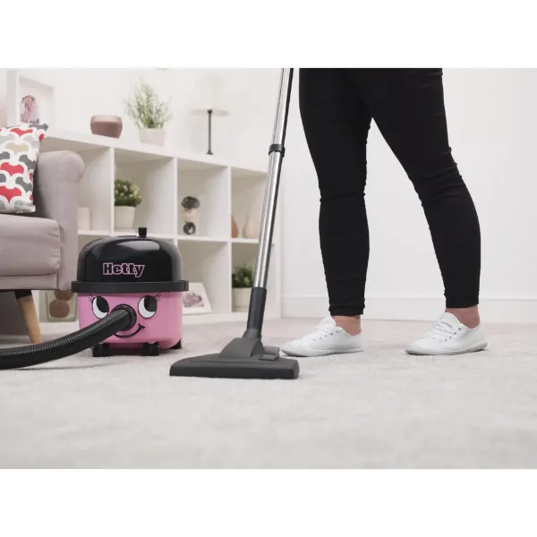 Numatic 902289 Hetty Vacuum Cleaner - Pink_carpet