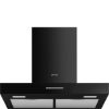 Smeg KBT600BL 60cm Chimney Hood Black main