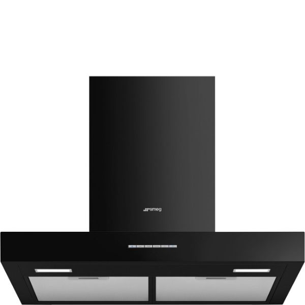 Smeg KBT600BL 60cm Chimney Hood Black main